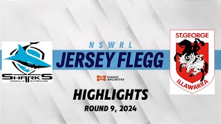 Jersey Flegg Cup HIGHLIGHTS  Round 9 2024  Cronulla Sharks vs St George Illawarra Dragons [upl. by Azila]