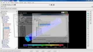 ANSYS  Lesson 17 FiberMartix Anaylsis in Composite Materials [upl. by Kimmy]