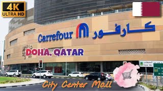 Carrefour  City Center Mall Doha Qatar  4K [upl. by Loughlin]