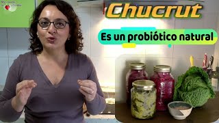 Chucrut Col Fermentada Probiótica  Repollo Fermentado [upl. by Enovad987]