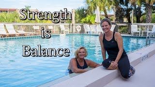 Strength and Balance  Senior Water Exercise [upl. by Eloken797]