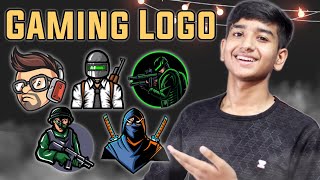 how to make gaming logo  how to make logo for gaming channel  gaming logo maker [upl. by Sidwell]