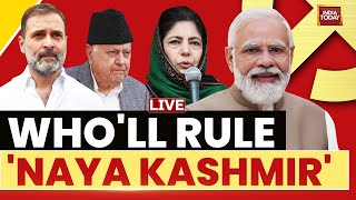 Exit Poll 2024  Jammu Kashmir Assembly Exit Poll LIVE Who Will Win The JampK Election  India Today [upl. by Ahar648]