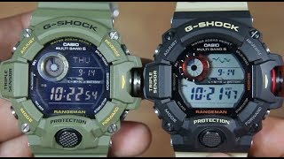 CASIO GSHOCK RANGEMAN GW94003 VS RANGEMAN GW9400DCJ [upl. by Aicnelav486]