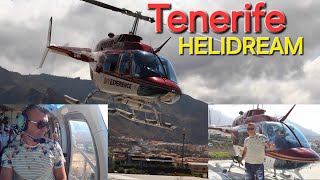 Tenerife An unmissable experience the flight with the HELIDREAM helicopter [upl. by Morton594]