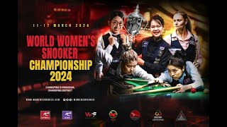 World Womens Snooker Championship 2024丨Quarter Final丨Reanne EvansENG VS Mary TalbotENG [upl. by Adlee395]