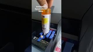 Instalando Epson L3250 nova [upl. by Absalom]