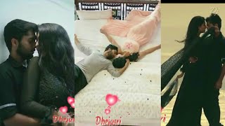 😘Romantic love status😍whatsapp status video💖 cute couples💖 love whatsapp status💞tamil💕dheju [upl. by Neona]