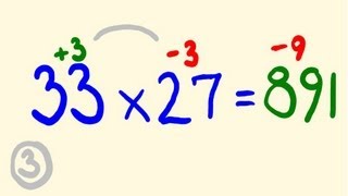 Fast Mental Multiplication Trick  Multiply in your head using base 20 and 30 [upl. by Glyn]