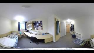 UOW Study Bedroom in Queens Road Student Village 360 [upl. by Lamrert]