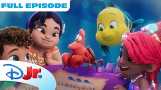 Disney Jr’s Ariel Full Episode 🧜🏾‍♀️  La SirenuscaSubstitute Sebastian  S1 E13  disneyjr [upl. by Aitselec]