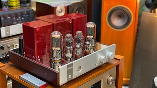 Triode 845Se amp Tannoy Glenair 10 Speakers [upl. by Retsof]