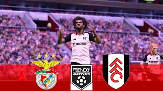 Benfica vs Fulham  Friendly Match 2024 ⚽ Full Match Highlights En Vivo Resumen⚽ [upl. by Aniwde]