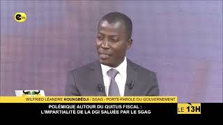 Polémique autour du quitus fiscal  limpartialité de la DGI saluée par le SGAG dgi gouvbenin [upl. by Ycnay]