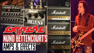 Nuno Bettencourts Pedalboard amp Amps for Extreme [upl. by Clive]