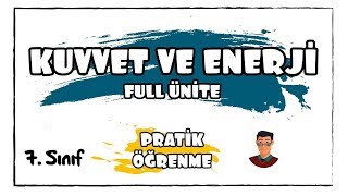 Kütle ve Ağırlık İlişkisi 7 Sınıf Fen 3 Ünite Konu Anlatımı ve Soru Çözümü Kuvvet ve Enerji 11 [upl. by Sivatco]