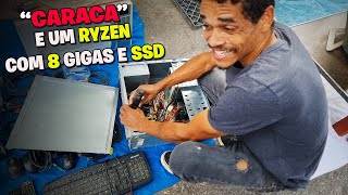 FUI NA MAIOR FEIRA DO ROLO DO RIO DE JANEIRO PRA COMPRAR PC GAMER BARATINHO E OLHA SÓ O QUE ACHEI [upl. by Retla]