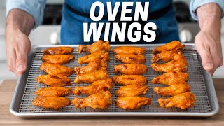 How to Bake Chicken Wings in a Cast Iron SkilletEasy Cooking [upl. by Bernt]