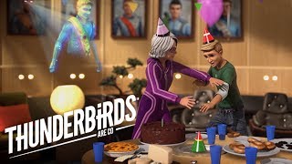 Thunderbirds Are Go  The Tracy Brothers Prepare Virgils Surprise Party [upl. by Ellenej]