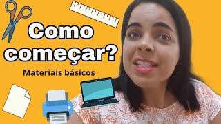 Como trabalhar com papelaria personalizada  Equipamentos [upl. by Ycnuahc]