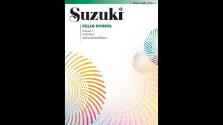 Suzuki Cello Book 1  Rigadoon [upl. by Analim]