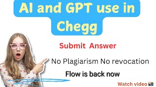 Chegg question flow How to remove AI  How to arrange solution GPT use trick  Plagiarism remove [upl. by Nwahsud]