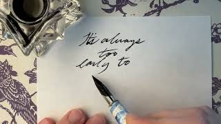 ASMR Handwriting Norman V Peale Quote [upl. by Sutherland]