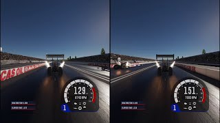 NHRA Championship Drag Racing Speed For All 2022 SplitScreen PS5 [upl. by Savil533]