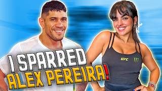 Alex Pereira teaches me how to fight amp reveals secret leg check technique  UFC 307 [upl. by Wilfred]