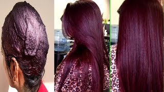 How To Colour Your Hair Naturally At Home  100  Natural Burgundy Colour With Henna  PRIYA MALIK [upl. by Matthiew]