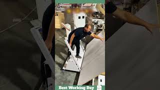 Best working day 1750 Machine for loading and unloading wooden boards [upl. by Ajax371]