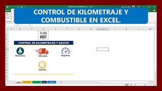 👉DESCARGA GRATIS Control de Kilometraje y Combustible en EXCEL  KILOMETRAJE Y COMBUSTIBLE [upl. by Sal659]