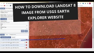 HOW TO DOWNLOAD LANDSAT 8 IMAGE FROM USGS EARTH EXPLORER WEBSITE [upl. by Alesig]