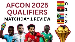 Ghana LOSE AT HOME to Angola 😲  AFCON 2025 Qualifiers Review [upl. by Elissa185]