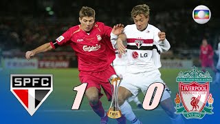 SÃO PAULO X LIVERPOOL MELHORES MOMENTOS  MUNDIAL 2005 FIFA WORLD CLUB CUP [upl. by Laurena]