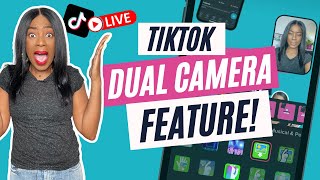 How To Use The TiKToK Live Dual Camera Feature [upl. by Groark]