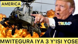 NGIYO INTAMBARA YA3 YISI YOSE😭DONALD TRUMP ATI NI MUTANTORA NZAHITA NTANGIZA INTAMBARA⛔️TABARA MANA🛑 [upl. by Gallard]