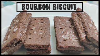 Homemade Bourbon Biscuit Recipe  Eggless Chocolate Cream Biscuit Recipe  KavitaKiPakshala [upl. by Allix695]