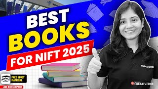 Best Books For NIFT 2025  NIFT Entrance Exam Preparation [upl. by Rainah]