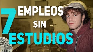 7 TRABAJOS sin EXPERIENCIA sin ESTUDIOS 🧑‍💻  EMPRENDER FÁCIL 💸 [upl. by Nanerb]