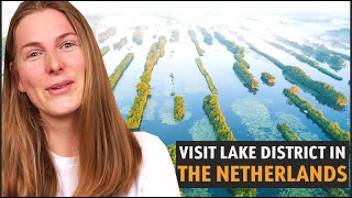 The Netherlands Lake District Travel To Loosdrechtse Plassen Scheendijk amp more Dutch Lakes Drone [upl. by Joelie636]