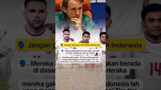 Mancini sebut Indonesia neraka sebenarnyabagi Tim di group C timnasindonesia beritabola [upl. by Tobias]