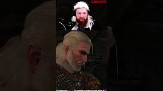 Witcher 3 What a witcher ought to witcher3 shorts gaming [upl. by Yrek]