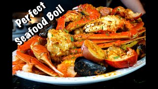 Perfect Seafood Boil Recipe  Quick amp Easy Seafood Boil [upl. by Sokram]