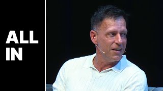 Peter Thiel  AllIn Summit 2024 [upl. by Tullusus265]