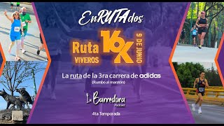 SPLIT 16k de Adidas en Viveros de Coyoacan EnRUTAdos  Rumbo al Maraton CDMX 2024 [upl. by Ahsikam]