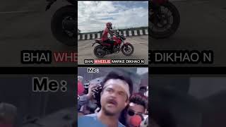 😆😆 funnyvideo bikershorts minivideo [upl. by Nefen]