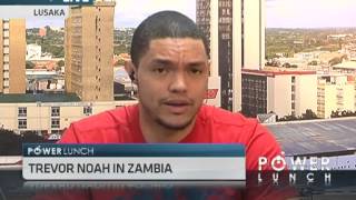 Trevor Noah in Zambia [upl. by Maxantia]