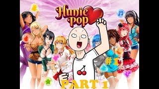 LETS START THE HAREM  Huniepop Part 1 [upl. by Sheaff]