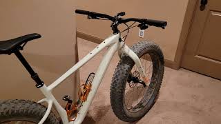 2022 Fezzari Kings Peak Comp Fat Bike  Part 2  First Trail Ride Review [upl. by Jephthah742]